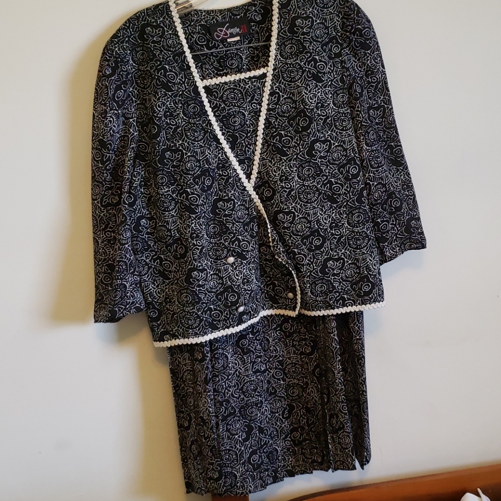 2 piece dress suit